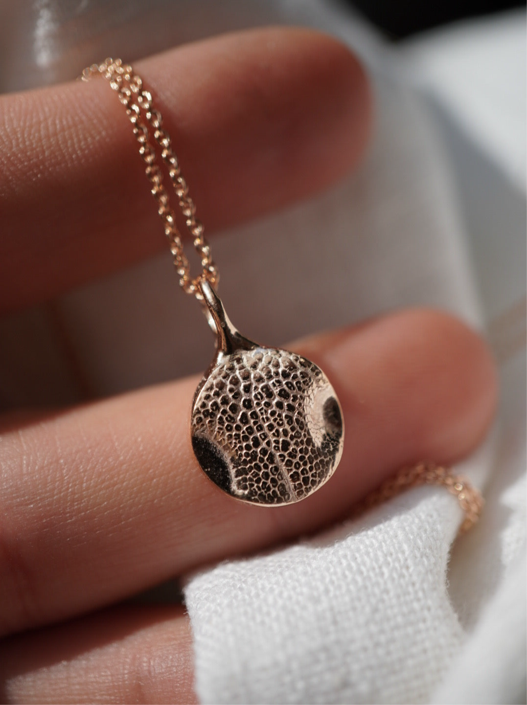 Fingerprint/Pet Print Pendant "Round"