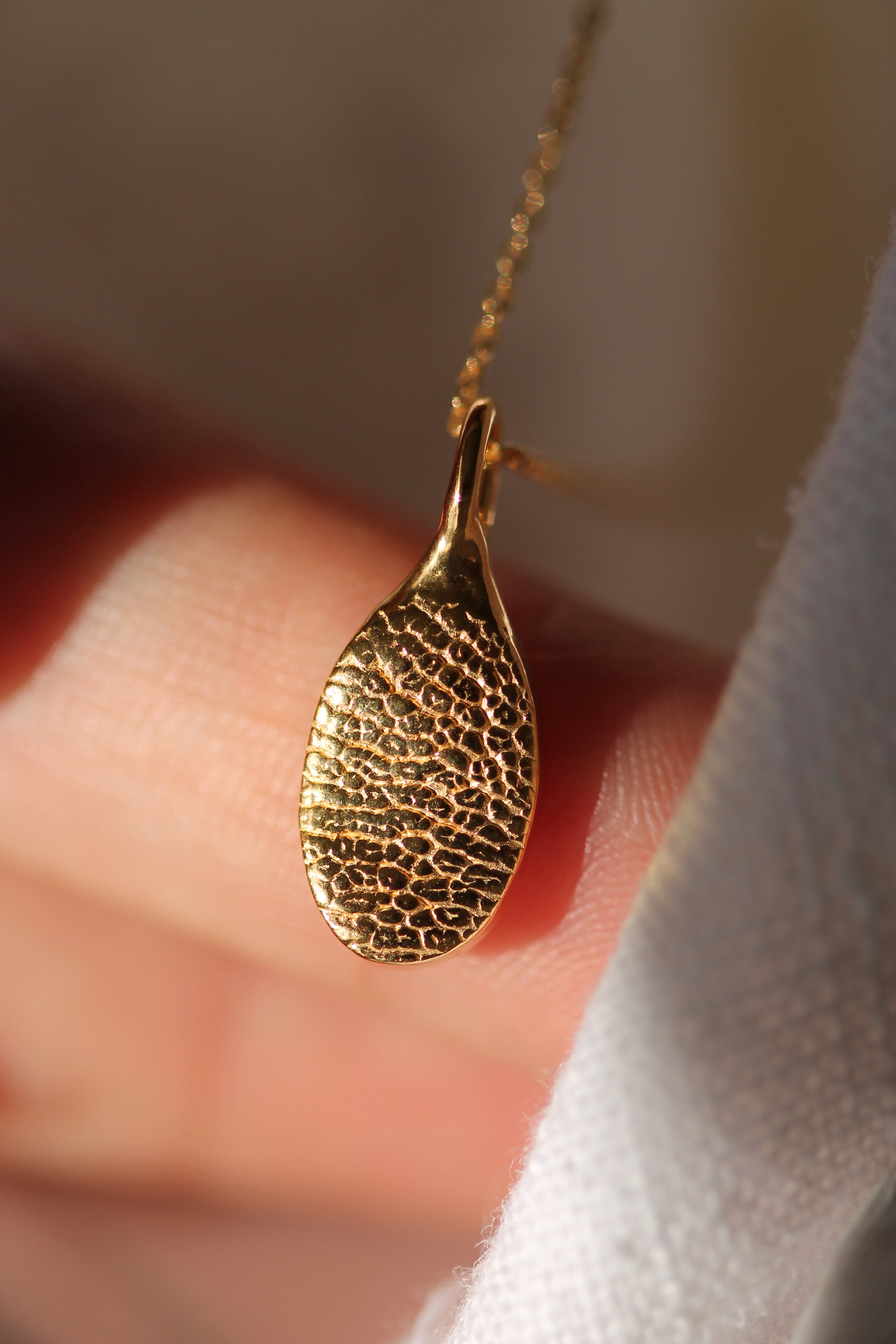 Fingerprint/Pet Print Pendant "Oval"