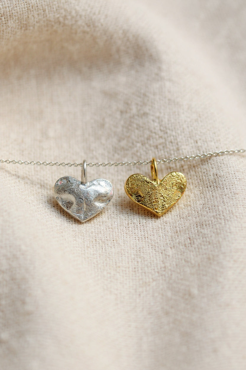 Fingerprint/Animal Print Necklace "One-Sided"