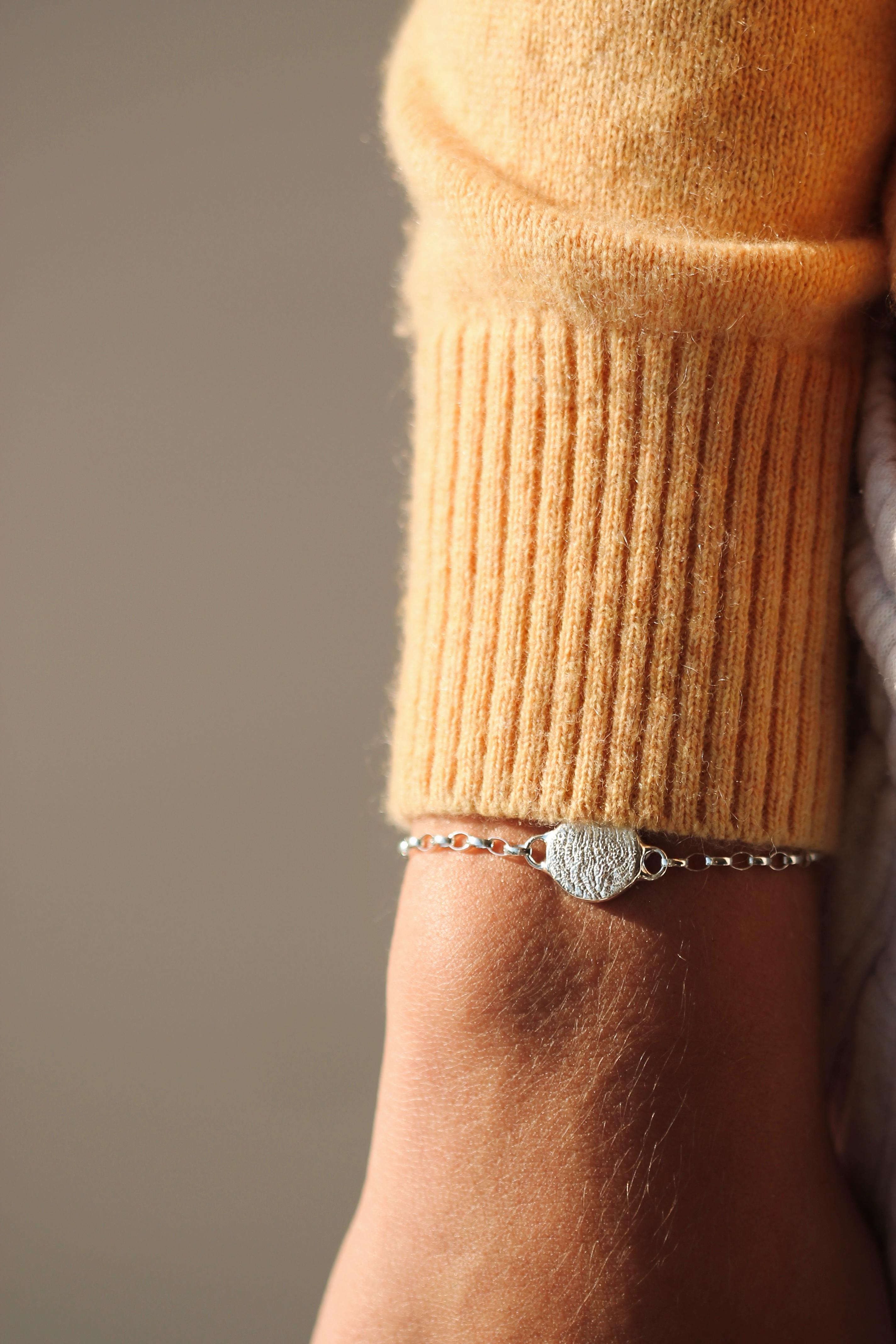 Fingerprint/pet print "bracelet"