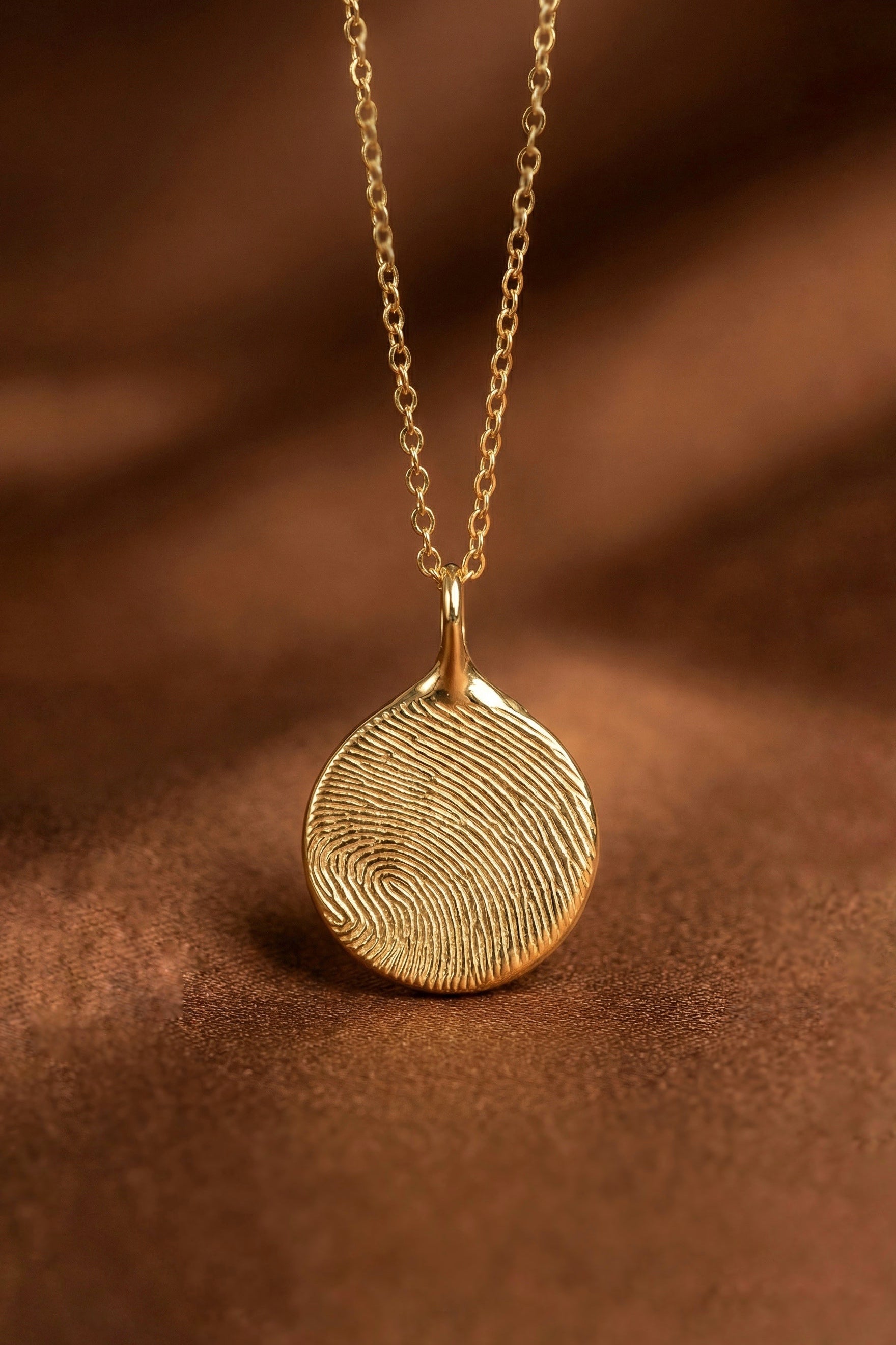 Fingerprint/Pet Print Pendant "Round"