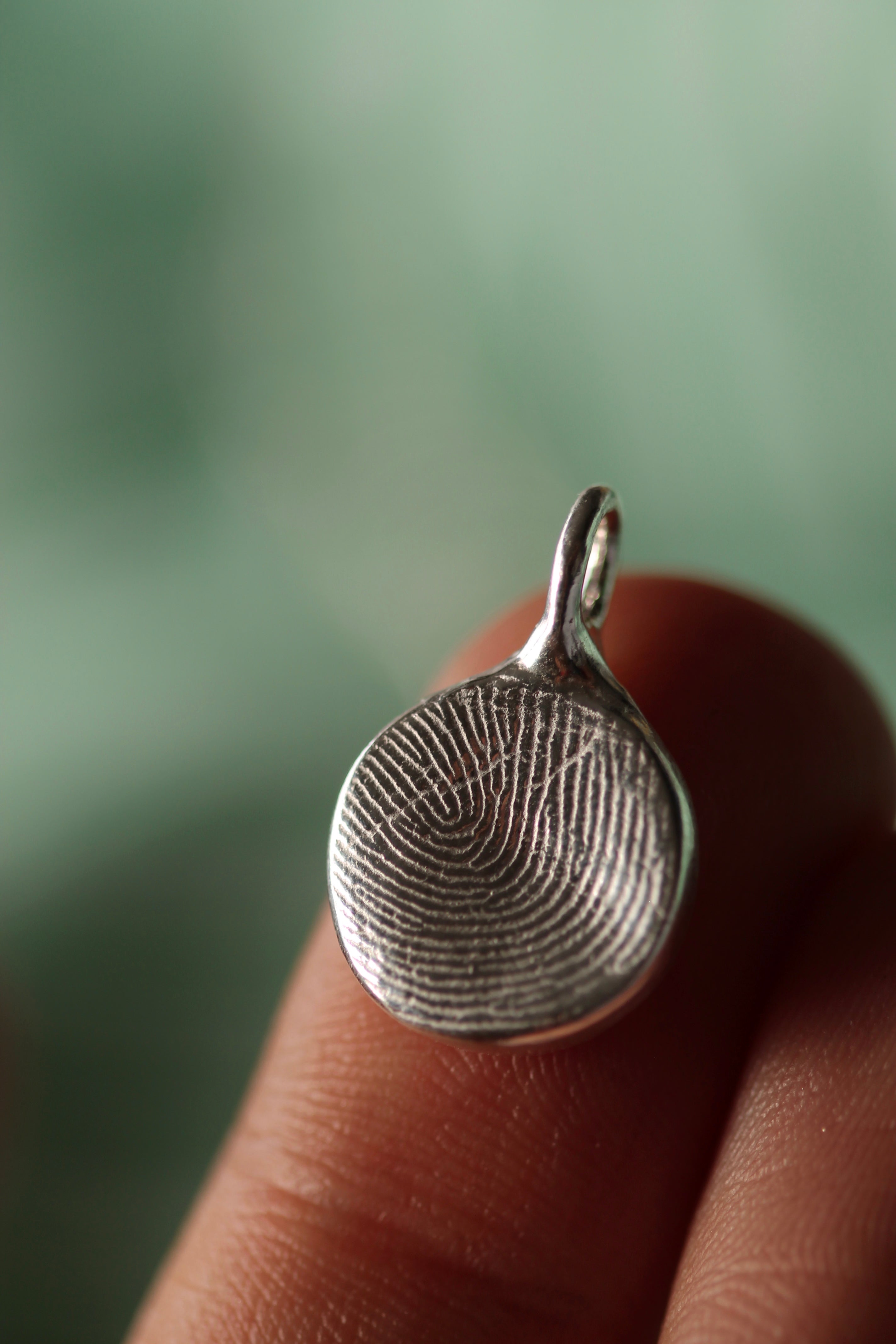 Fingerprint/Pet Print Pendant "Round"