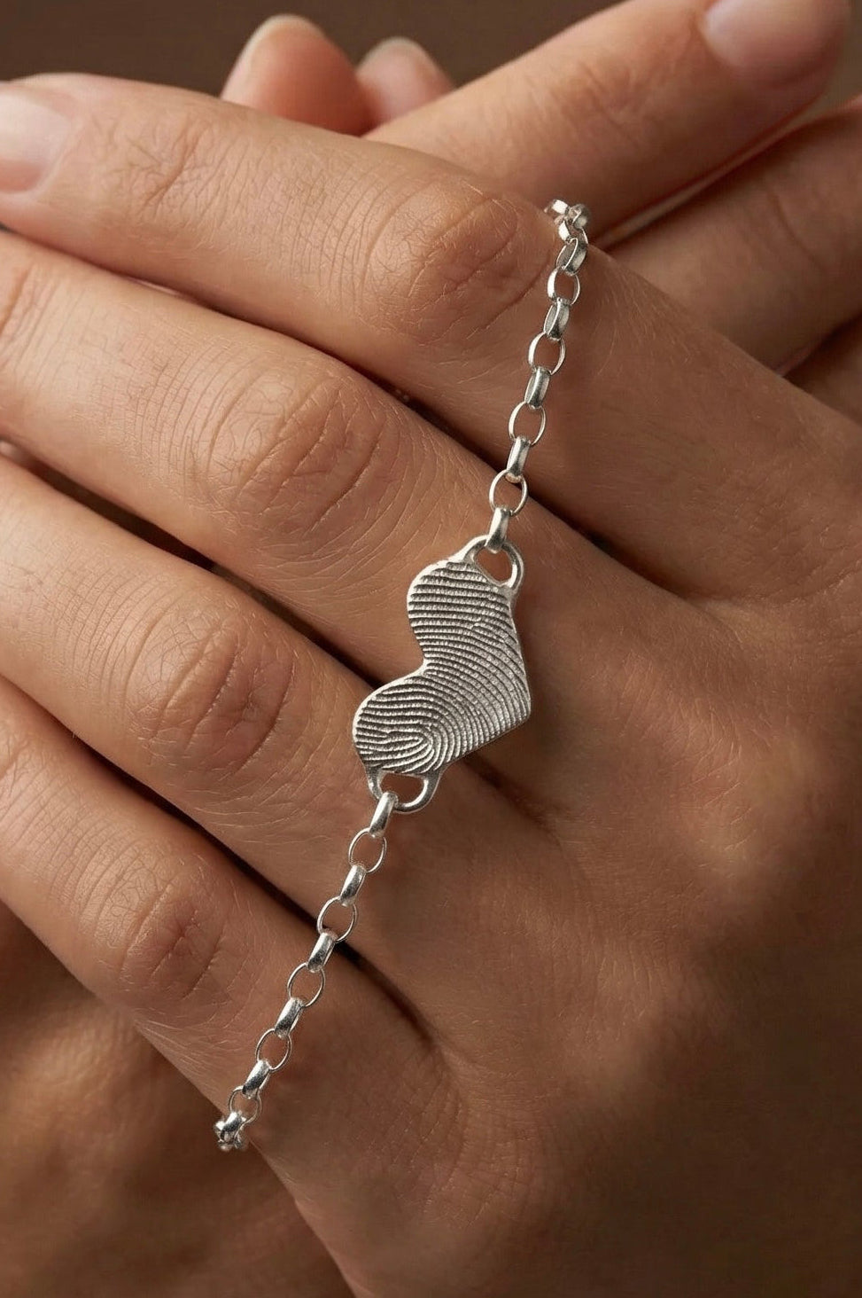 Fingerprint/pet print "bracelet"