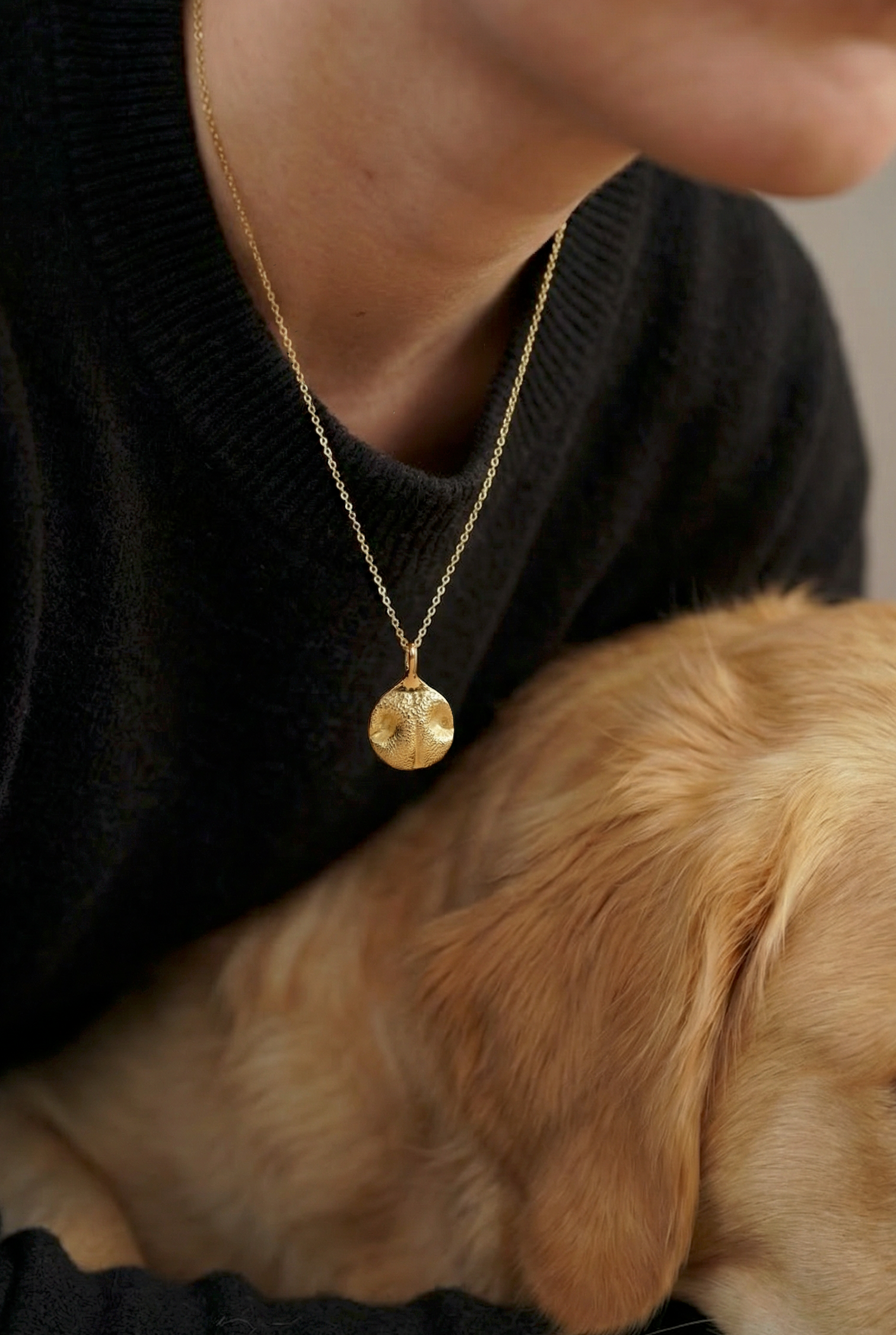 Fingerprint/Pet Print Pendant "Round"